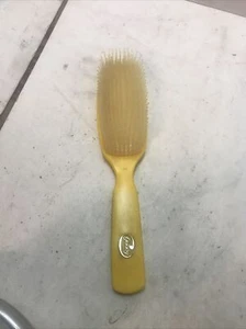 Vintage GOODY 8.5” Yellow Brush Massage Bristles USA Paddle Style 1970s Gold - Picture 1 of 5