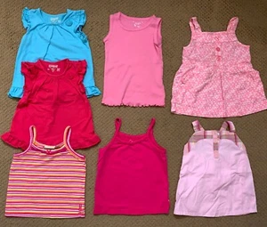 Girls Tank Tops Size 3T - LOT OF 7 - Picture 1 of 1