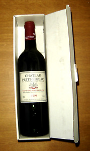 vin rouge château petit figeac 1999 Saint Emilion Grand Cru