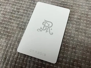 St Regis New York Hotel Room Key Card. White Collectable Hotel Memorabilia - Picture 1 of 2