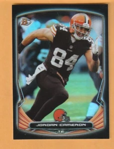 Jordan Cameron Cleveland Browns 2014 Bowman Black #V72 USC Trojans - Picture 1 of 2