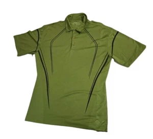 Nike Golf Green Size Large Nike FIT DRY Polo Shirt Polyester RN#56323 - Picture 1 of 10