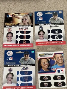 MLB Face Decoration / Eye Black ~ You Choose Team - Picture 1 of 5
