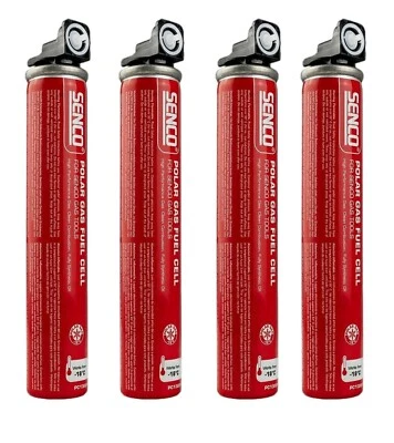 SENCO 4xFuel Cells for Paslode IM350 Hitachi and all other gas 1st fix nailer 01