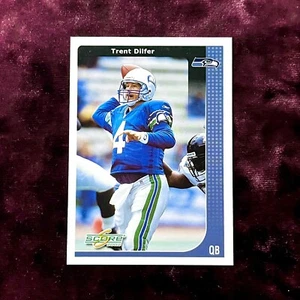 Trent Dilfer 2002 Score #205 MINT Seattle Seahawks Legends Jersey Fresno State💙 - Picture 1 of 2