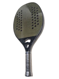 Lightweight Carbon Fiber Tennis Racket Professional Racket Beach Tennis EVA Core - Picture 1 of 12