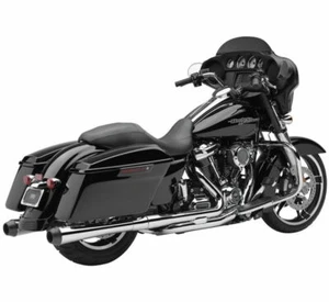 Silenciadores de escape Cobra El Diablo 4" cromados 2017-2023 HD excavadoras - Imagen 1 de 1