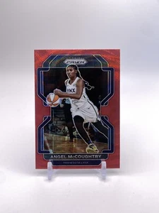 2022 Prizm WNBA Base Ruby Wave #109 Angel McCoughtry - Minnesota Lynx - Picture 1 of 2