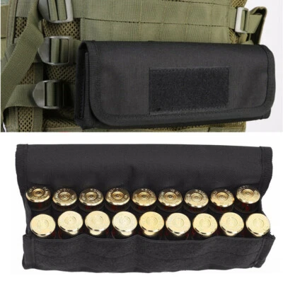 Tactical Molle 18 Rounds Ammo Pouch Cartridge Holder 12/20Ga Shotgun Shell Pouch - Image 1 of 4