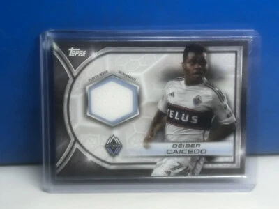 2023 Topps MLS - Relics #R-CA Deiber Caicedo (MEM) - Image 1 of 2