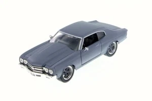 1970 Dom's Chevy Chevelle SS, Primer Gray - Jada 97835, 1/24 Scale Diecast Model - Picture 1 of 5
