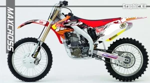 Maxcross Design Graphic kit Decal Sticker FOR HONDA 2004-2009 CRF250R CRF450R - Picture 1 of 2