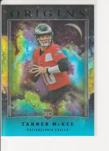 2023 Panini Origins Football Eagles /49 Tanner Mckee RC Holo Turchese #148 - Foto 1 di 2