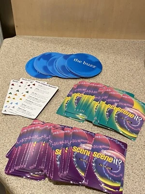 Disney Scene It DVD Game Trivia and Buzz Replacement Cards ~ Pre-owned - Image 1 of 4