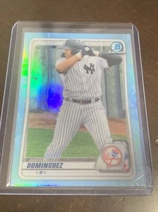 Jasson Dominguez Bowman Chrome Draft Rc Aqua Refractor BD-151 Yankees - Bild 1 von 2