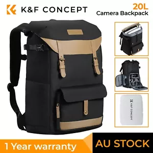 K&F Concept SLR DSLR Camera Bag Backpack Case Waterproof Shockproof Photography - Picture 1 of 9