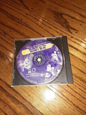 Disney: Search for the Secret Keys (PC Game, 2002),  Win 95/98/Me/XP-Used/VG   - Image 1 of 2
