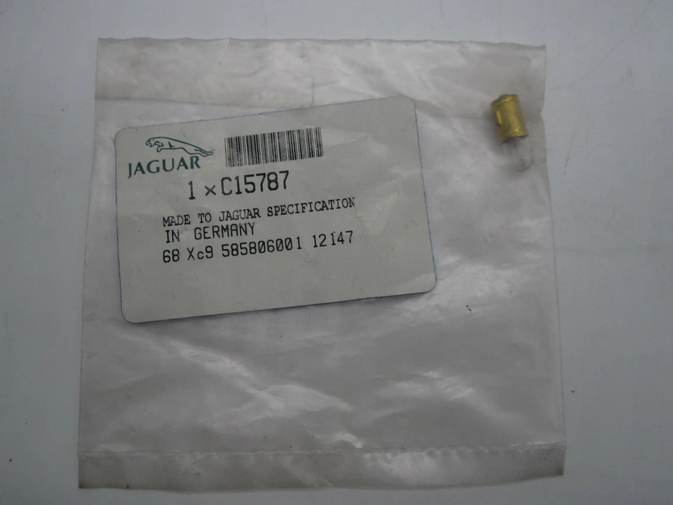 Selector de cambio de marchas Jaguar Bombilla C15787 y otras ubicaciones Foto 1 de 1