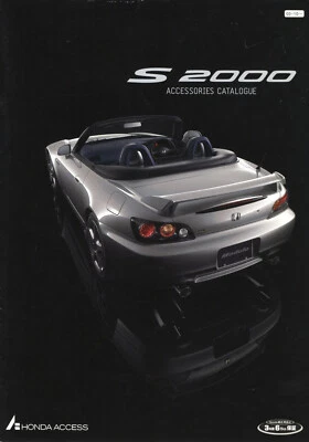 [Catálogo] Honda S2000 2003 Accesorios Originales Folleto AP1 Tipo V módulo acceso Foto 1 de 4