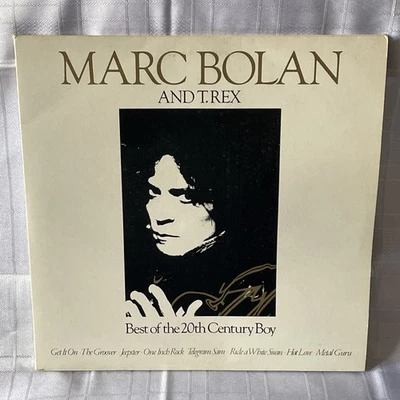 Marc Bolan And T. Rex ‎Best Of The 20th Century Boy LP 1985 UK- No Scratches  - Image 1 of 4