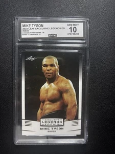 Mike Tyson 2022 Leaf Exclusive Edition CCG 10 RC - Picture 1 of 2
