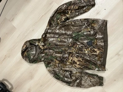 Scent Blocker Outfitter Jacket, Bibs & Safety Harness, Hat & Mask Realtree Large - Image 1 of 4