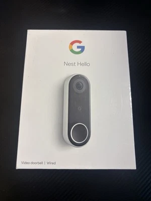 NEST HELLO Video Doorbell HDR Full HD (NC5100US) - Sealed NEW - Image 1 of 4