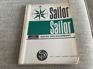 SAILOR SAILOR SSB EQUIPMENT SERVICE INFORMATION INSTRUCTION MANUAL - Photo 1/5
