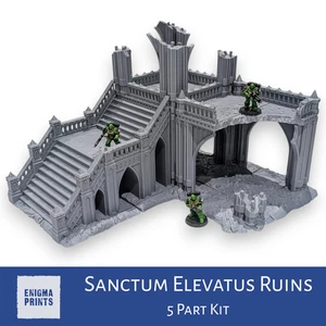 Sanctum Elevatus Ruins | Vertex Tertius | Gothic Terrain Scenery for Wargaming - Picture 1 of 8
