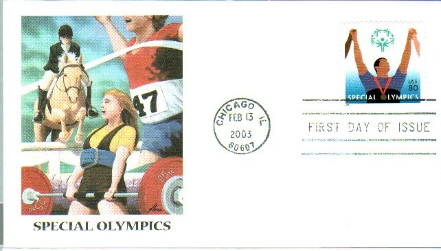 Fleetwood 3771 Special Olympics .80 cent Stamp - Image 1 of 1