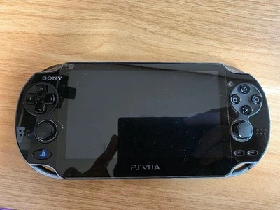 Sony PlayStation PS Vita  PCH-1100 Crystal Black CIB w/charger - image 1 of 4