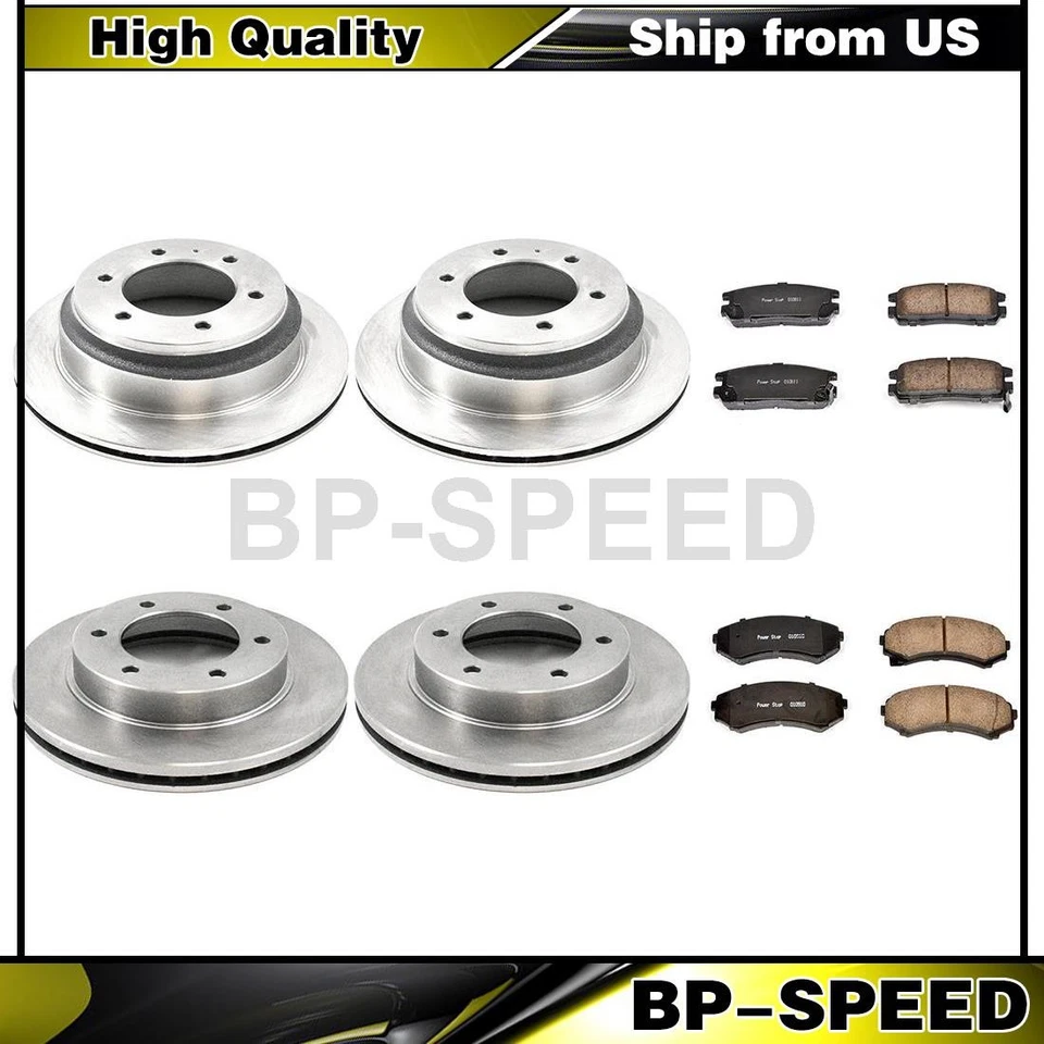 Pastillas de freno y rotores para Isuzu Rodeo Rodeo Sport 2001 Foto 1 de 4