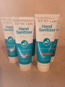 Evora Labs Hand Cleaner Aloe Antimicrobial Gel Travel Size Tube Lot of 25 - Picture 1 of 1
