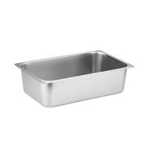 1/1 Stainless Steel Bain Marie Tray Pan GN for Gastronorm