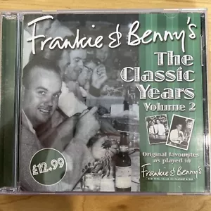 FRANKIE & BENNY'S - CLASSIC YEARS VOL 2 (CD, 2000) - Picture 1 of 3