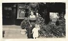 Vintage Photograh Woman and Toddler early 1920s