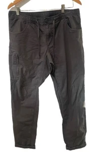BYLT Weekender Pants Mens Large Gray Ripstop Drawstring Athleisure Sz XL - Picture 1 of 4