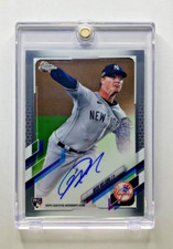 2021 Topps Chrome NICK NELSON #RA-NNE Rookie Autograph | RC Auto Yankees RANNE