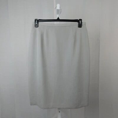 Falda lápiz para mujer Liz Claiborne Villager - 14, gris paloma #5647 Foto 1 de 4