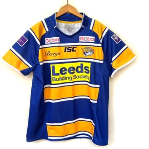 Leeds Rhinos 2014 2015 Talla 2XL ISC Camiseta Rugby Maillot Kit Camiseta Amarillo - Imagen 1 de 20