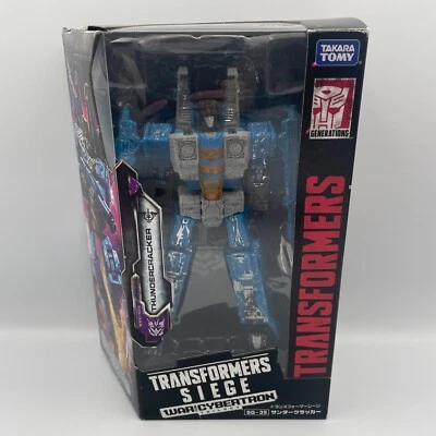 SG-35 Thundercracker Figure Transformers Siege TAKARA TOMY TOY - Image 1 of 4