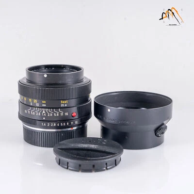LEITZ Leica Summilux-R 50mm/F1.4 E48 Ver.I V1 Lens Yr.1971 Germany #23373 - Image 1 of 4