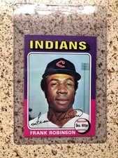 CENTERED—1975 Topps #580 FRANK ROBINSON—-NM/MT OR BETTER—-* Rocky's Dugout *