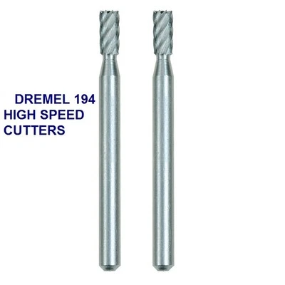 4 NEW AUTHENTIC DREMEL HIGH SPEED CUTTER BIT 194 HIGH GRADE STEEL - Image 1 of 4