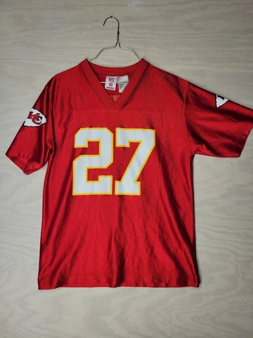 NFL Jersey Boys SZ L Large Red Kansas City Chiefs L. Johnson Cover