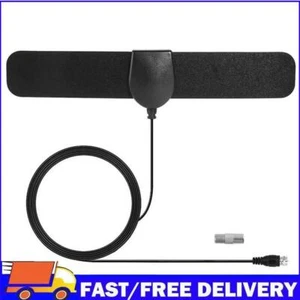 1080P Digital Amplifier Aerial VHF UHF 25dB Gain 50 Miles Range HDTV Antenna - Zdjęcie 1 z 12