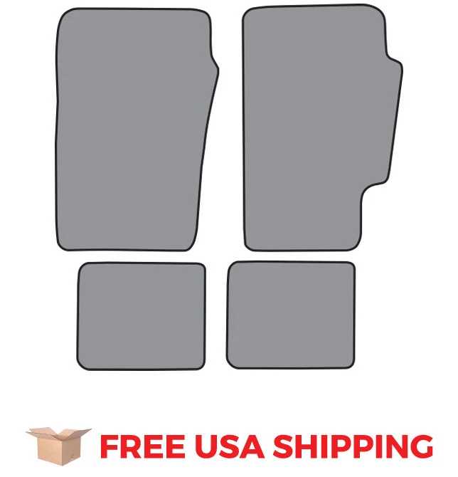 FITS 1986-1989 Acura Integra 3DR Floor Mat 4pc Cutpile Foto 1 de 1