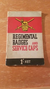 Regimental Badges & Service Caps by George Philip & Son (1941) WWII Booklet - Picture 1 of 9