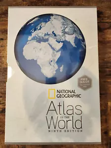 Neu/versiegelt National Geographic Atlas der Welt, 9. Auflage - Hardcover groß - Bild 1 von 2