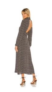 FLYNN SKYE  Magnolia midi dress open back in blush - Picture 1 of 3